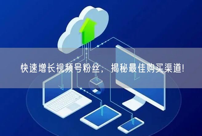 快速增长视频号粉丝,揭秘最佳购买渠道!